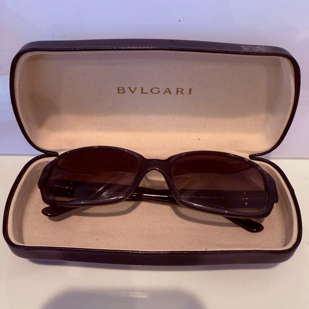 Bvlgari vintage sunglasses - black frame - buy for frames only!